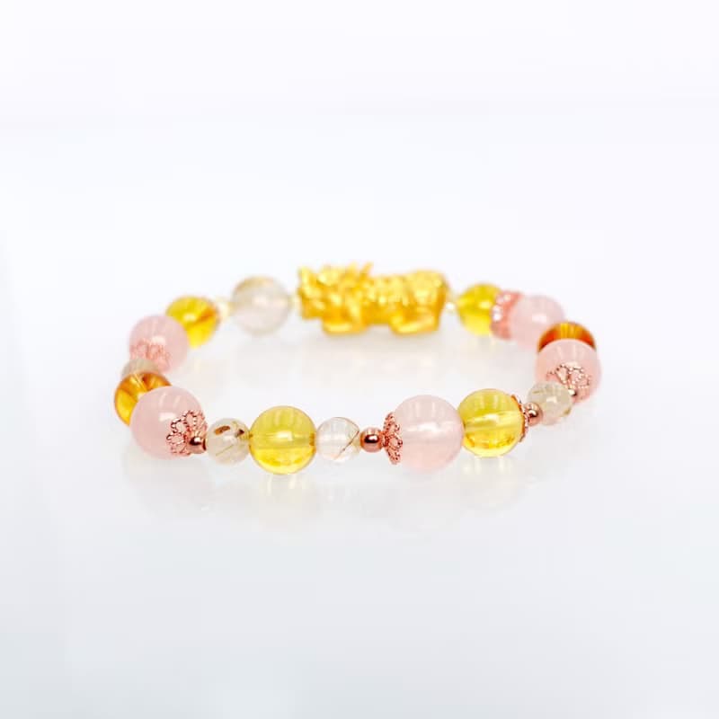 寶麗金珠寶-黃金貔貅造型手鍊