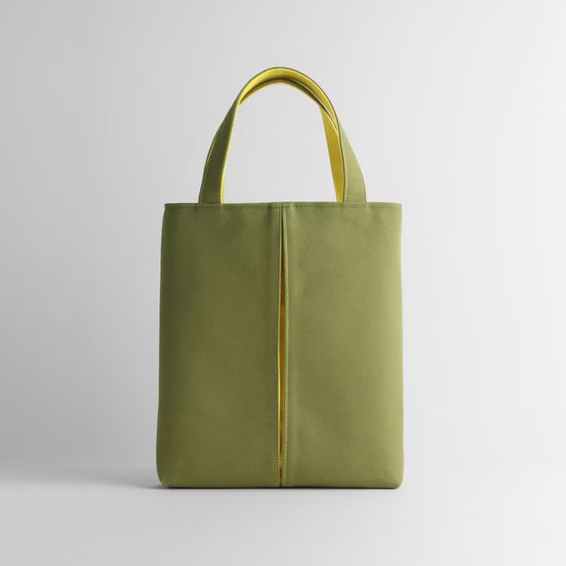 KOSHO ougi pleats 帆布 トートバッグ S レディース メンズ キャンバス 日本製 京都 軽量 裏地付き ホック付き