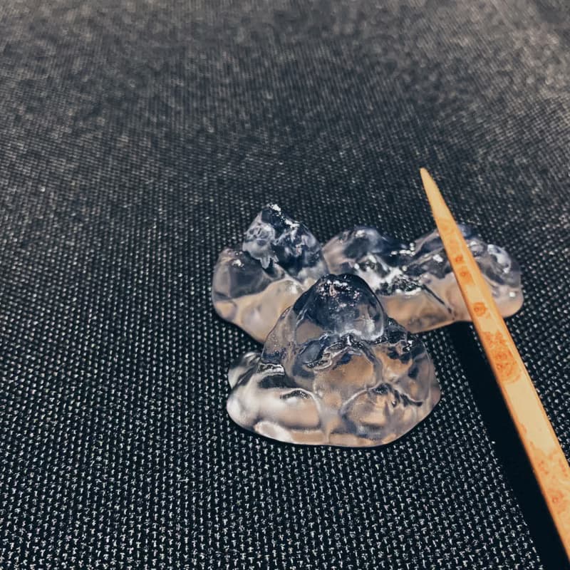 琉璃 小居山 茶枕