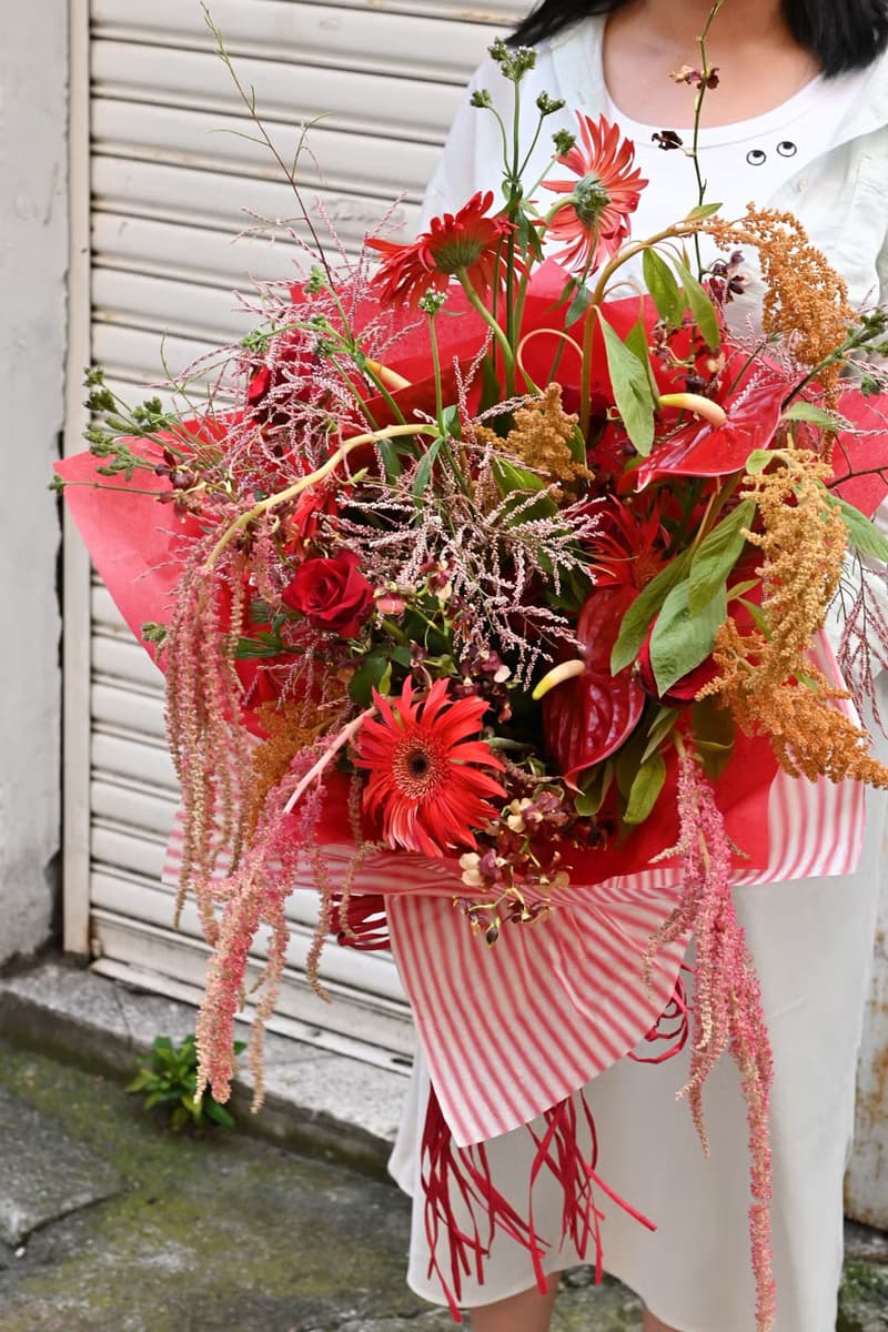 寫給台灣的花  鮮花花束系列作品  神農街