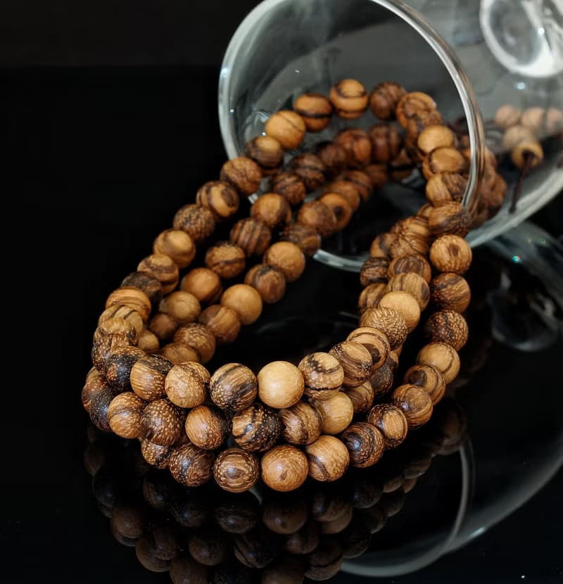 入門級越南沉香木珠 108粒 三圈 8mm 手鍊