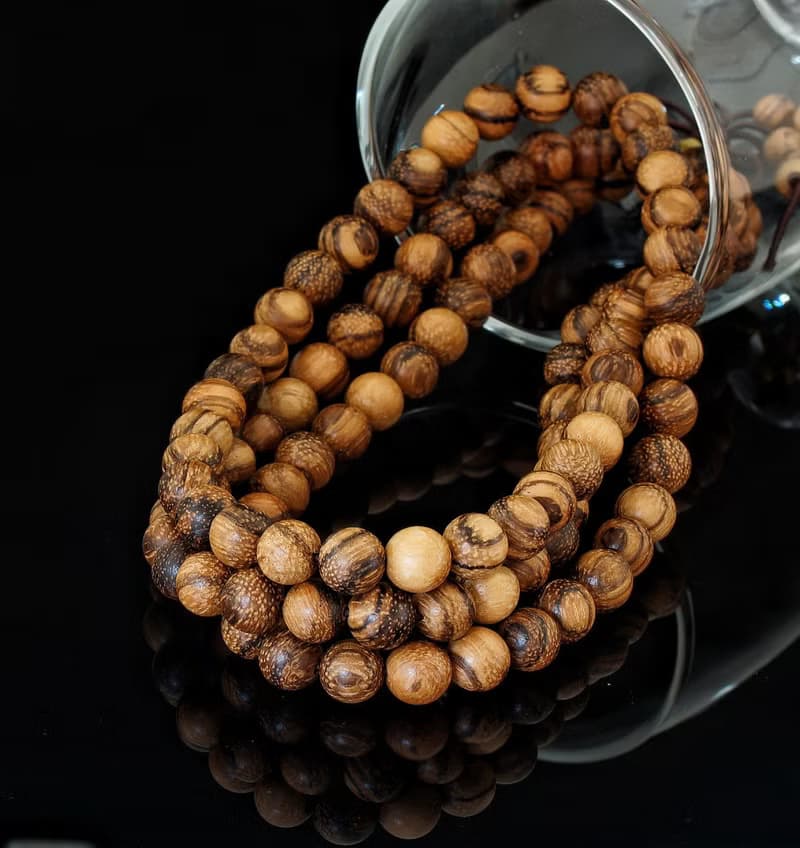 入門級越南沉香木珠 108粒 三圈 8mm 手鍊