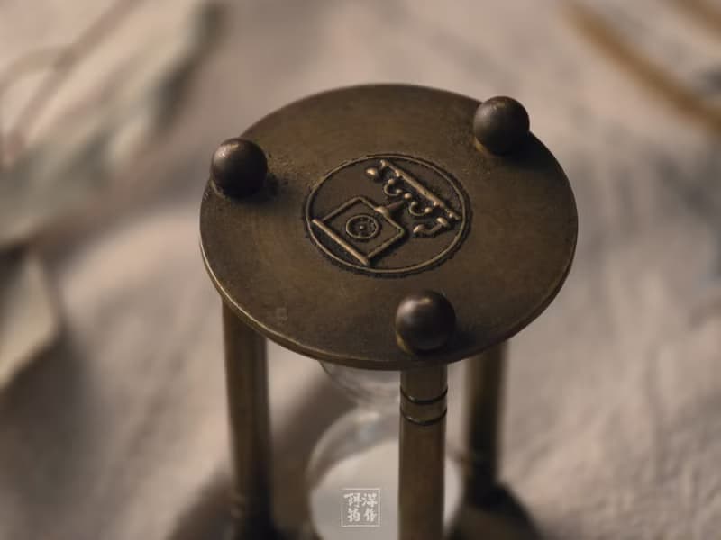 20世紀 | 老電話黃銅沙漏 | 朝洋選物