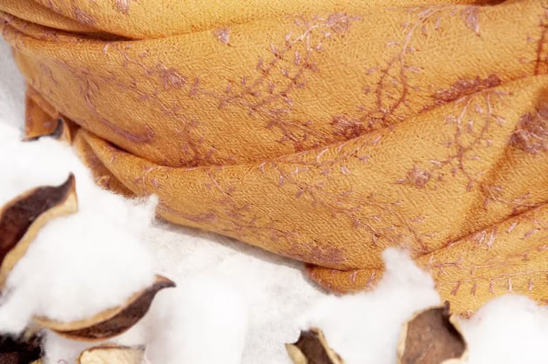 喀什米爾Cashmere/羊絨圍巾/純羊毛圍巾披巾/戒指絨披肩-刺繡花朵