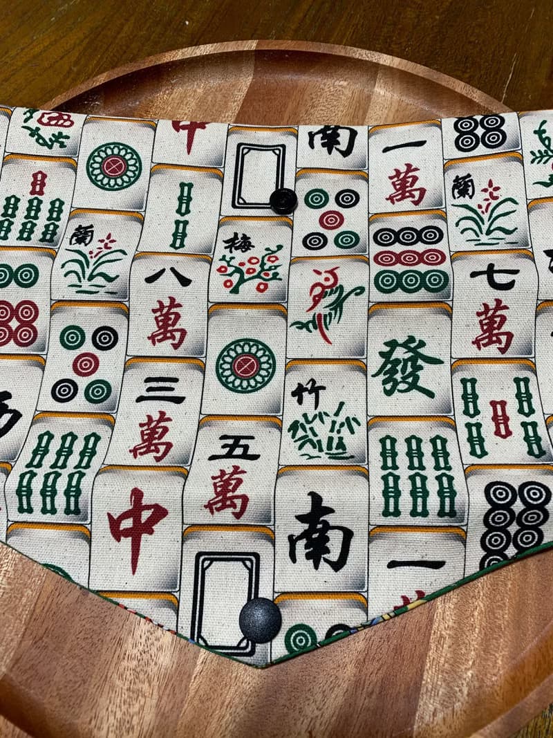 文青風環保純棉筷袋 大三元 原胚米白 日本 潮物 收納 手作餐具