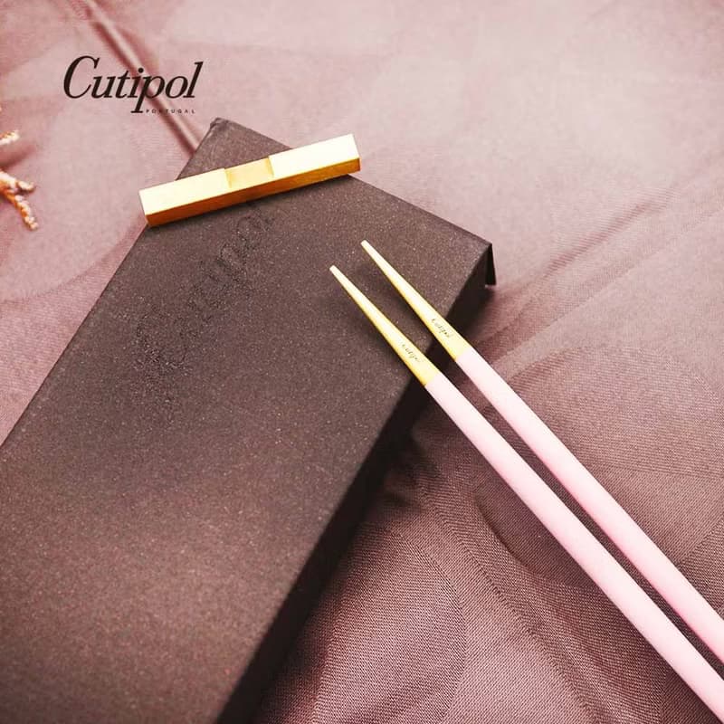 葡萄牙 Cutipol | GOA / 粉紅金 中餐三件組