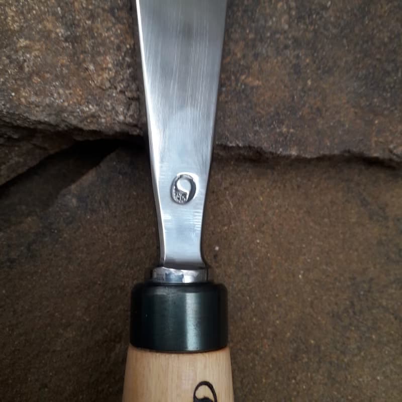 Forged chisel. Heavy Duty. Flat chisel. Fish Tail. Forged tool for woodcarving.