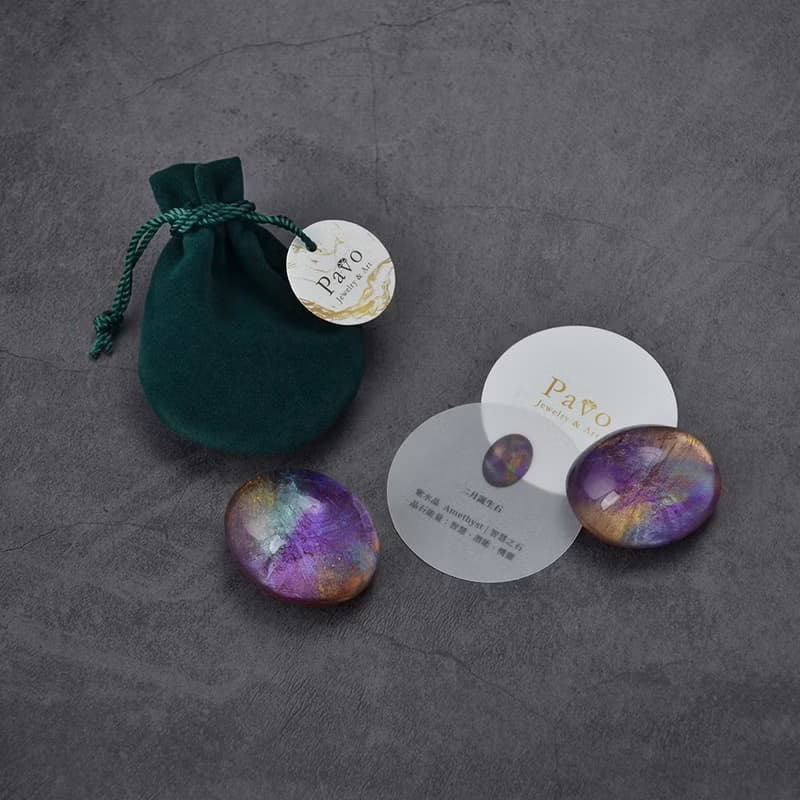 藝術寶石皂 -二月誕生石 迷你珍藏系列-紫水晶 Amethyst