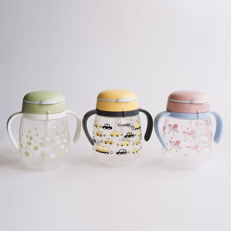 【combi】Laku樂可杯-吸管杯 (240ml/340ml)