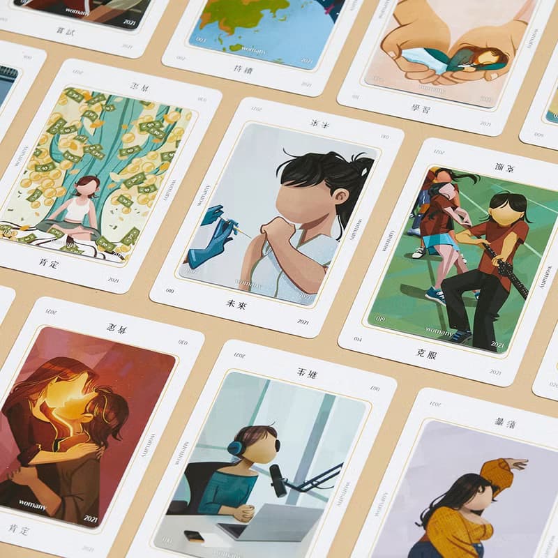 女人迷 自我覺察組 | 內在進化牌卡+女力覺醒牌卡