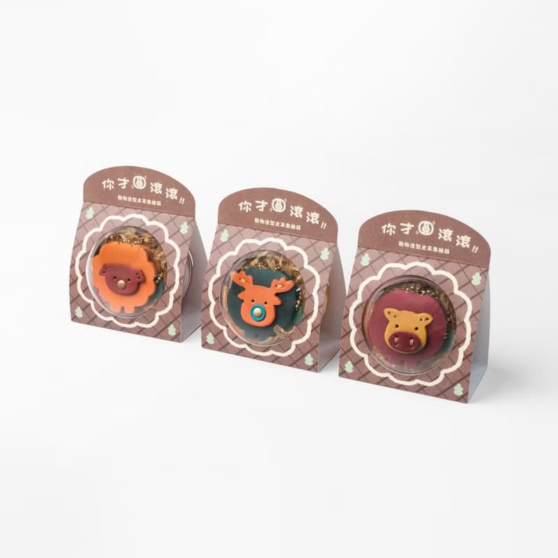 【生日送禮】小河馬 你才圓滾滾 動物造型皮革集線器 / W6-036