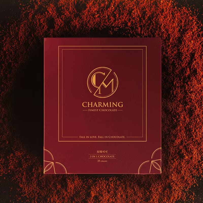 官方賣場 Charming 喬名巧克力 原味可可 單盒賣場區 冷熱飲皆宜