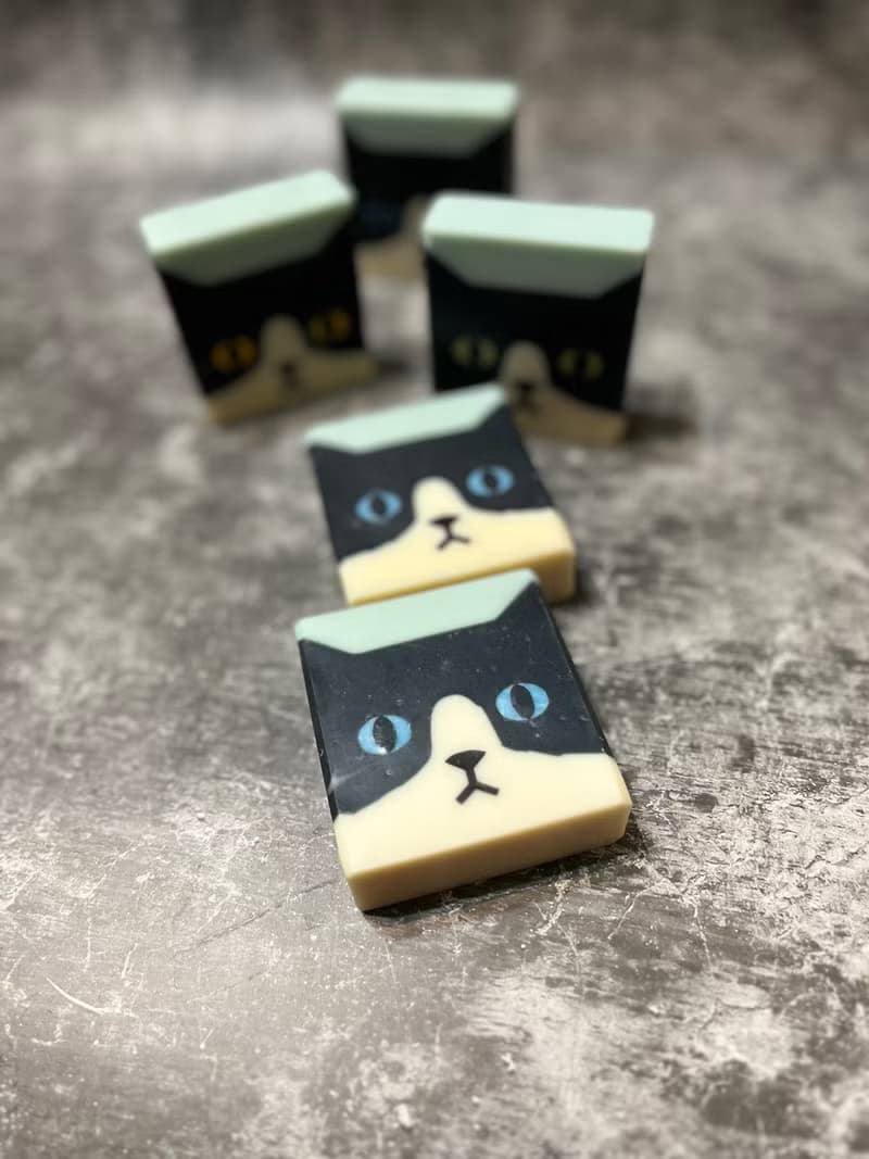 【動物系列】葳創手作館 萌寵賓士貓 沐浴皂