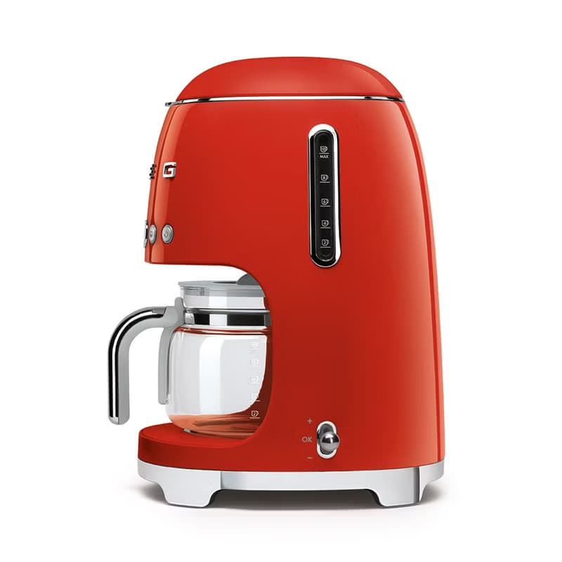 【SMEG】義大利濾滴式咖啡機-魅惑紅
