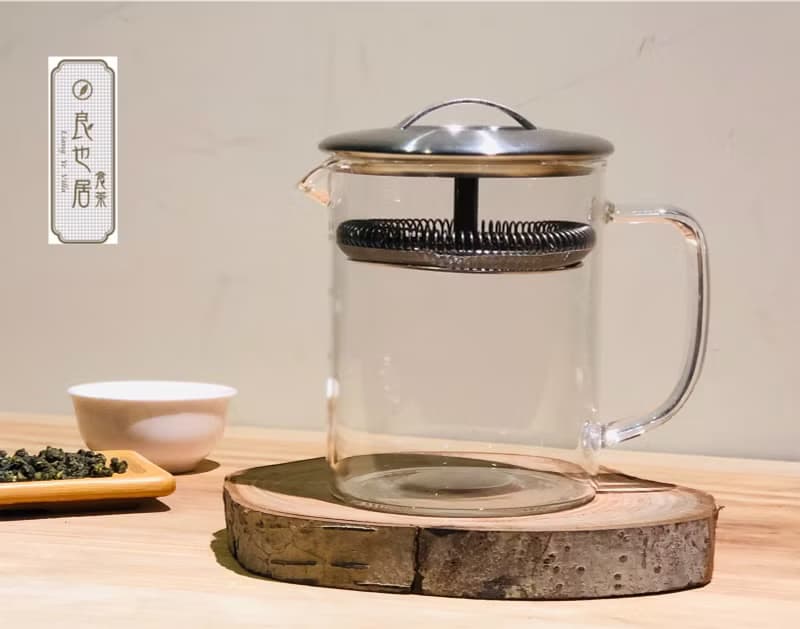 簡樸-耐熱玻璃泡茶壺400ml
