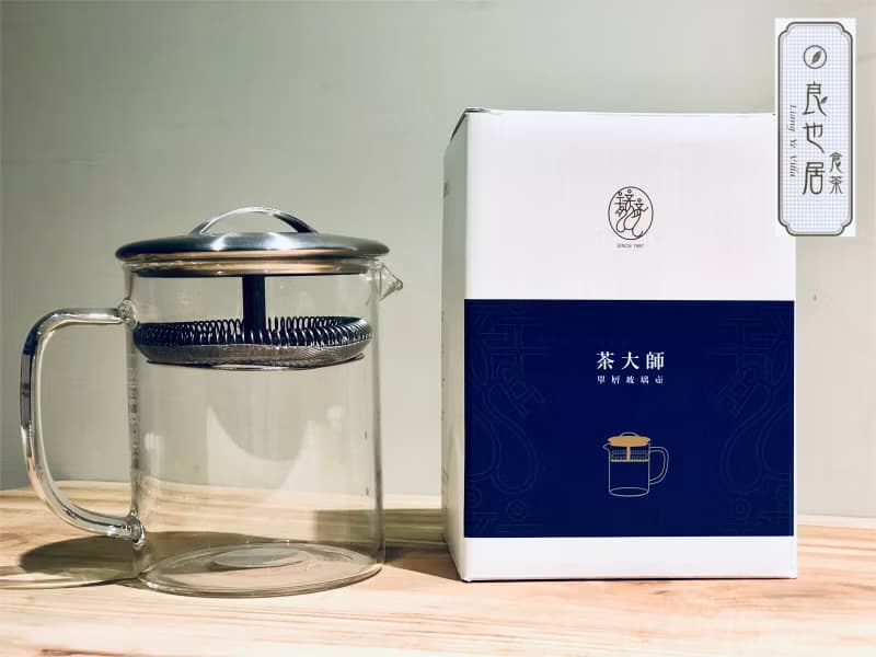 簡樸-耐熱玻璃泡茶壺400ml