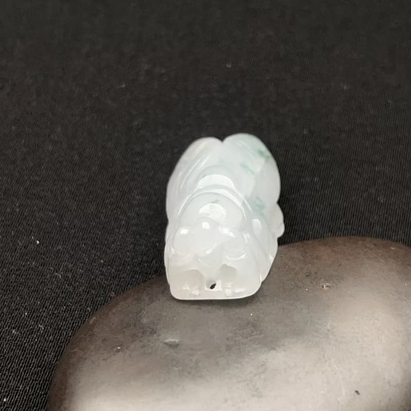 【一鳴驚人】冰綠翡翠蟬吊飾 | 天然緬甸玉翡翠A貨 | 送禮
