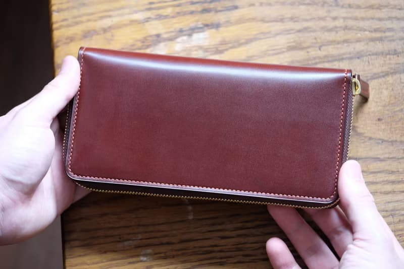 MILDY HANDS - LW03 馬臀皮拉鍊長夾 Long Wallet shell cordovan