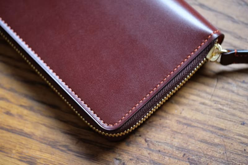 MILDY HANDS - LW03 馬臀皮拉鍊長夾 Long Wallet shell cordovan