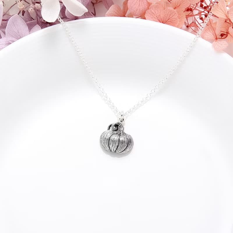 【Angel & Me】魔法 南瓜 s925 純銀項鍊 生日 萬聖節 情人節禮物