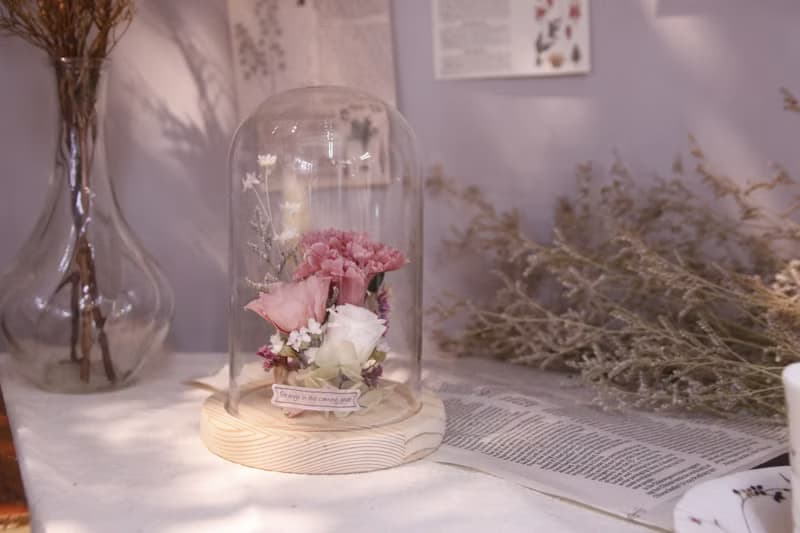 母親節特別款_康乃馨永生花盅