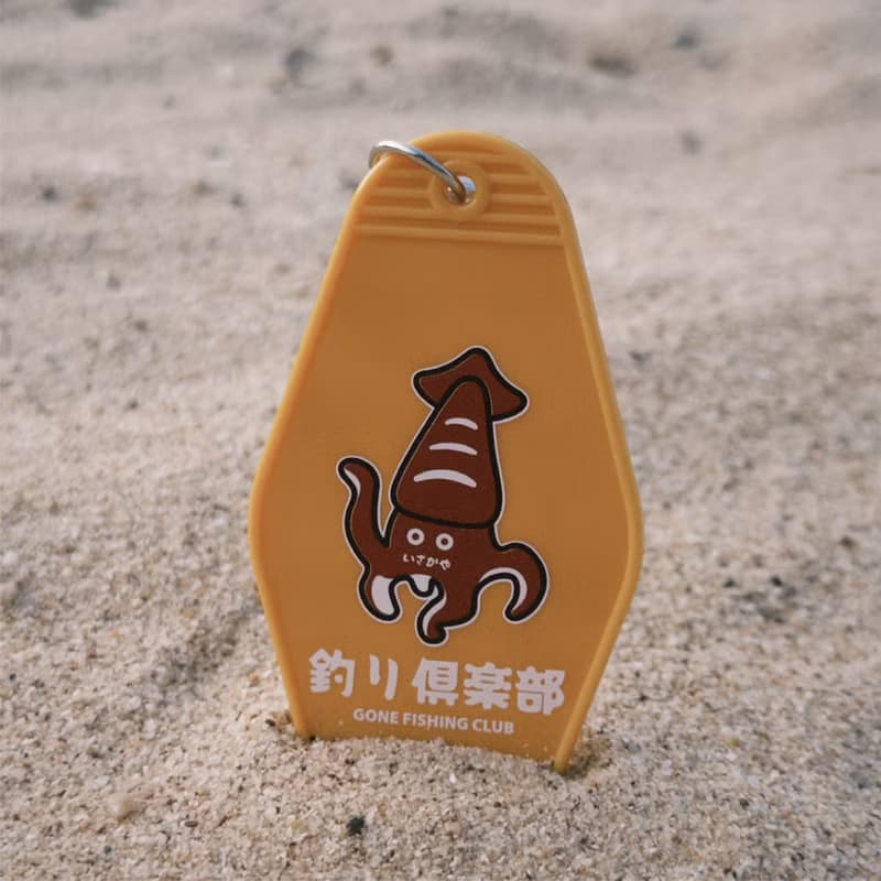 SQUID KEYRING / 魷魚鑰匙圈吊飾 釣魚俱樂部