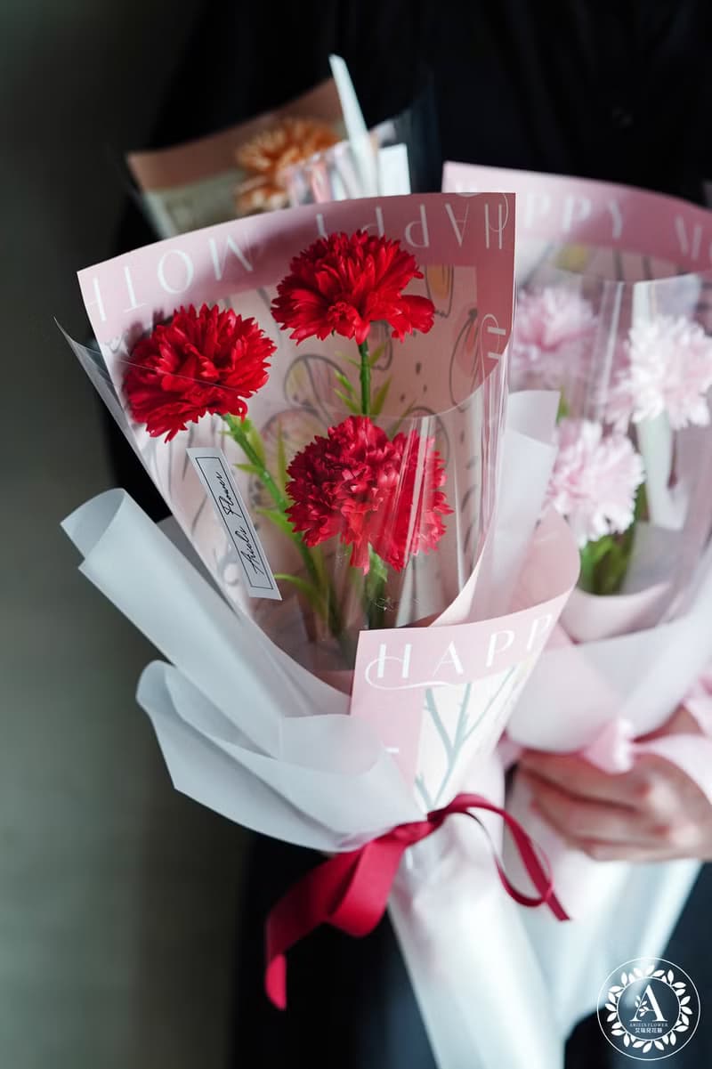 母親節花禮 / 香芬皂花系列 / 康乃馨香氛皂花束