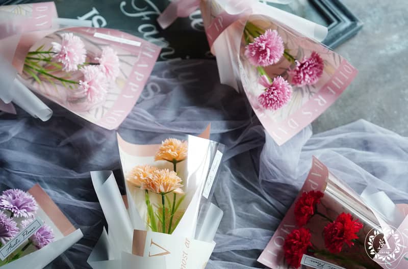 母親節花禮 / 香芬皂花系列 / 康乃馨香氛皂花束