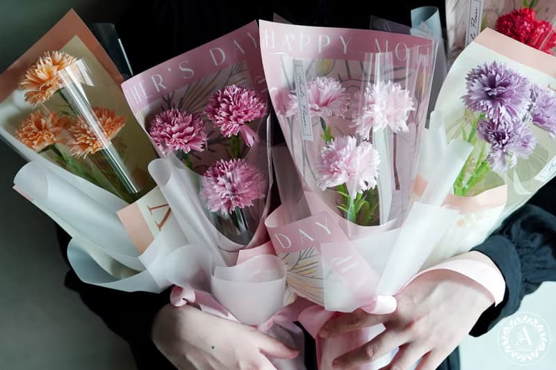 母親節花禮 / 香芬皂花系列 / 康乃馨香氛皂花束