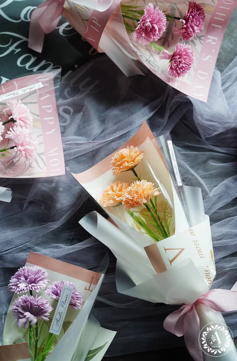 母親節花禮 / 香芬皂花系列 / 康乃馨香氛皂花束