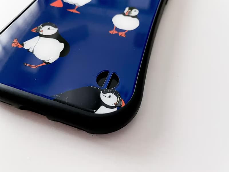 ツノメドリ グリップケース for iPhone