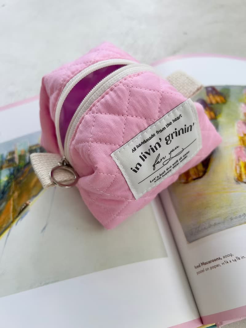 murmuring pouch S_pink berry