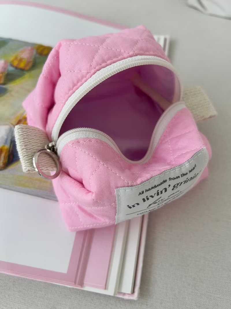 murmuring pouch S_pink berry