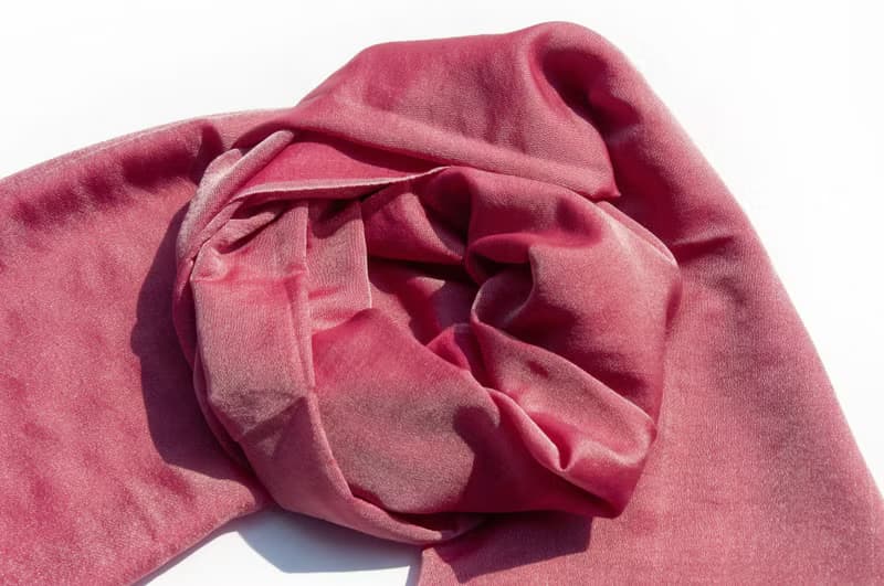喀什米爾Cashmere 編織羊絨圍巾 羊毛真絲披巾 戒指絨披肩-雙色