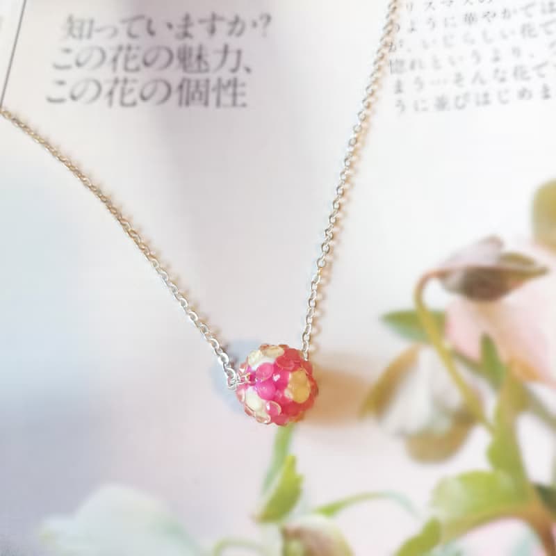 玻璃珠項鍊, 頸鍊 飾物 NEC-005