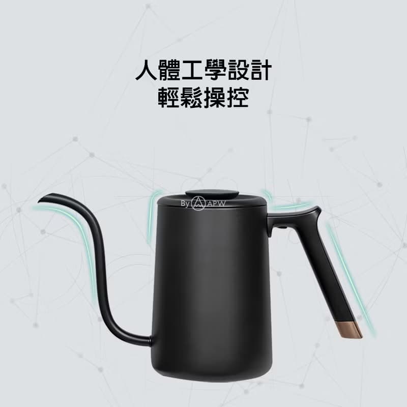 【Timemore】泰摩咖啡 栗子C3-魚Pure壺 手沖咖啡禮盒7件組 黑/白