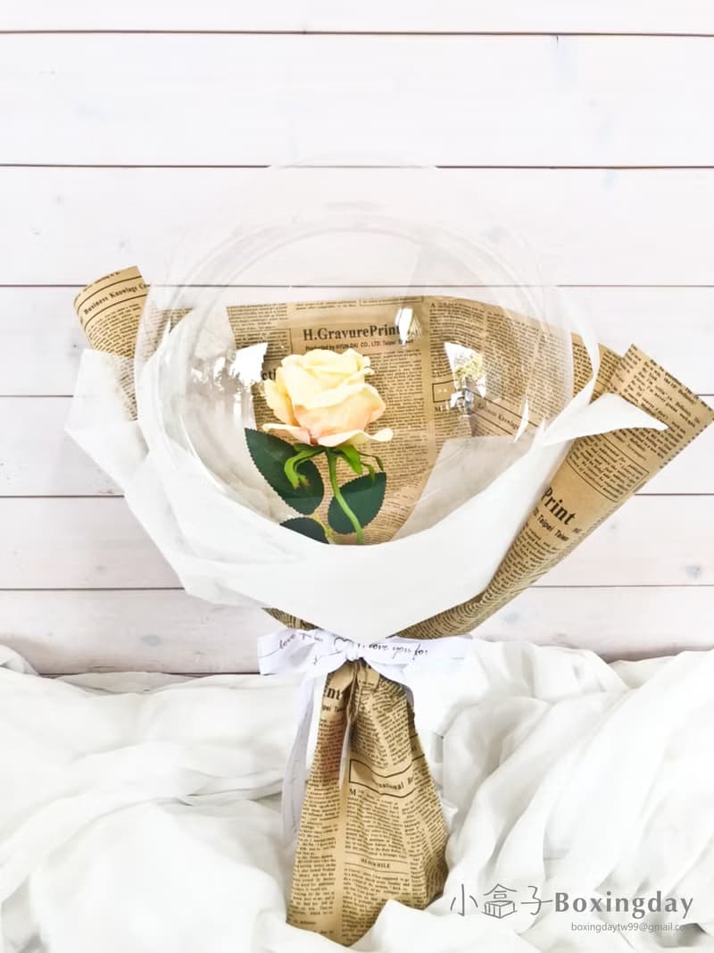 氣球花束(玫瑰款)波波球  畢業禮/母親節禮物/生日禮/情人節