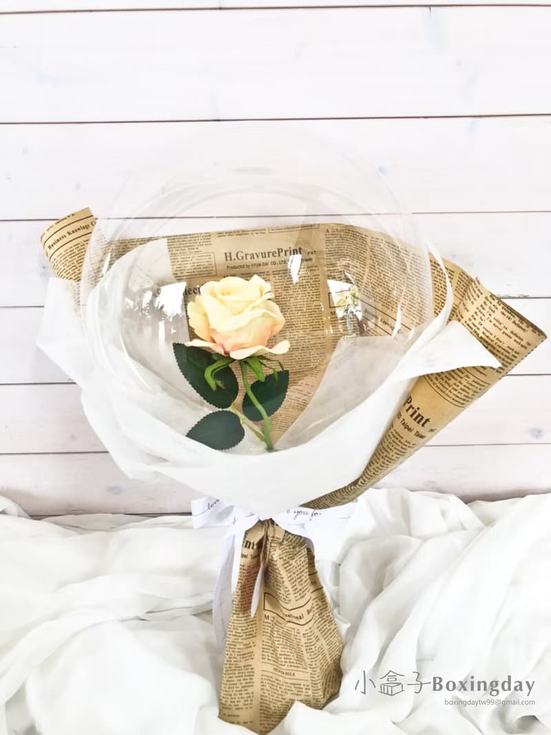 氣球花束(玫瑰款)波波球  畢業禮/母親節禮物/生日禮/情人節