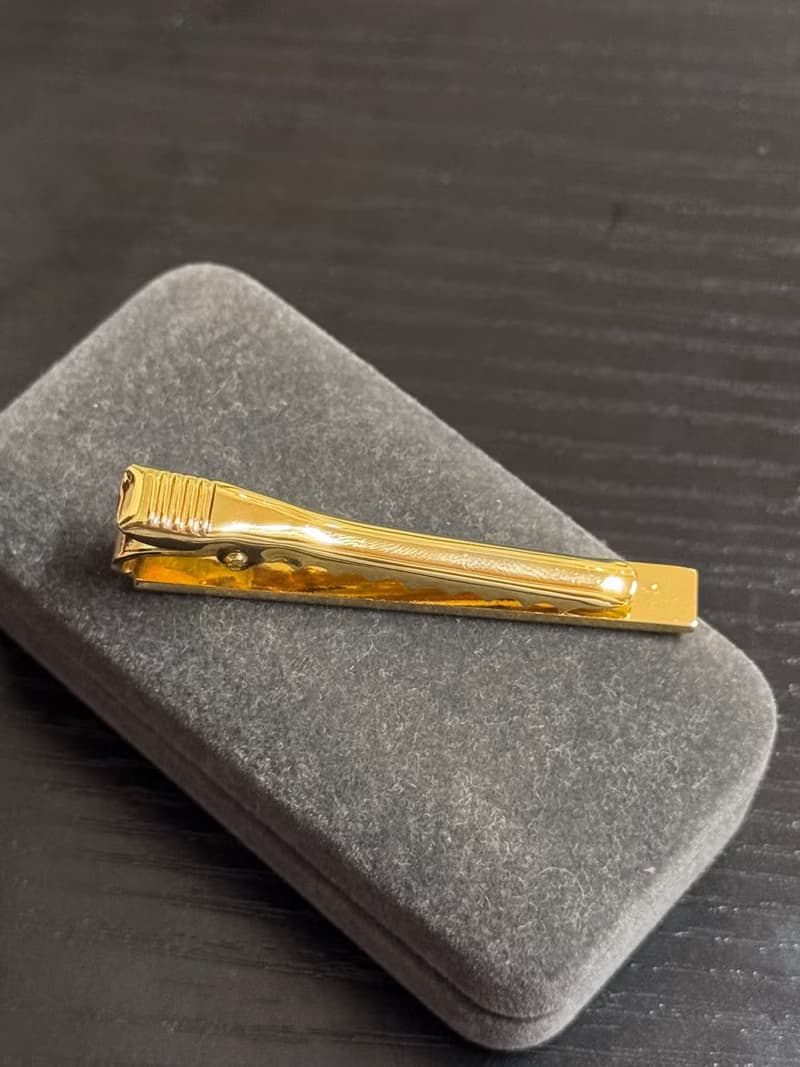 中古名牌 Christian Dior 迪奧 領帶夾 西裝飾品 禮物