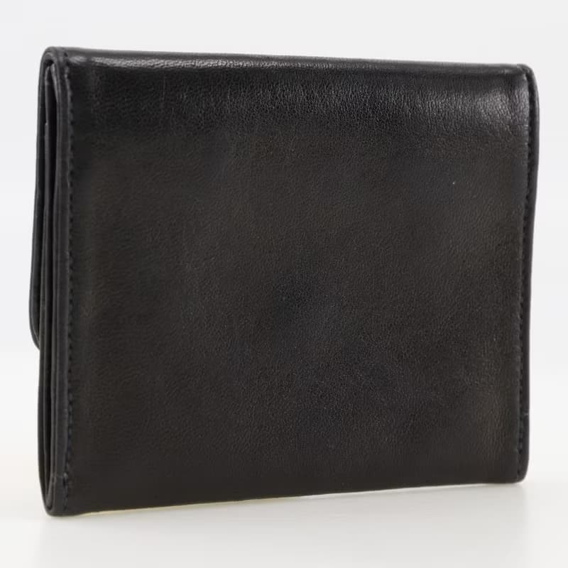 【日本直送】シャネル CHANEL ココマーク コインケース ヴィンテージ ラムスキン 黒 レディース【中古】