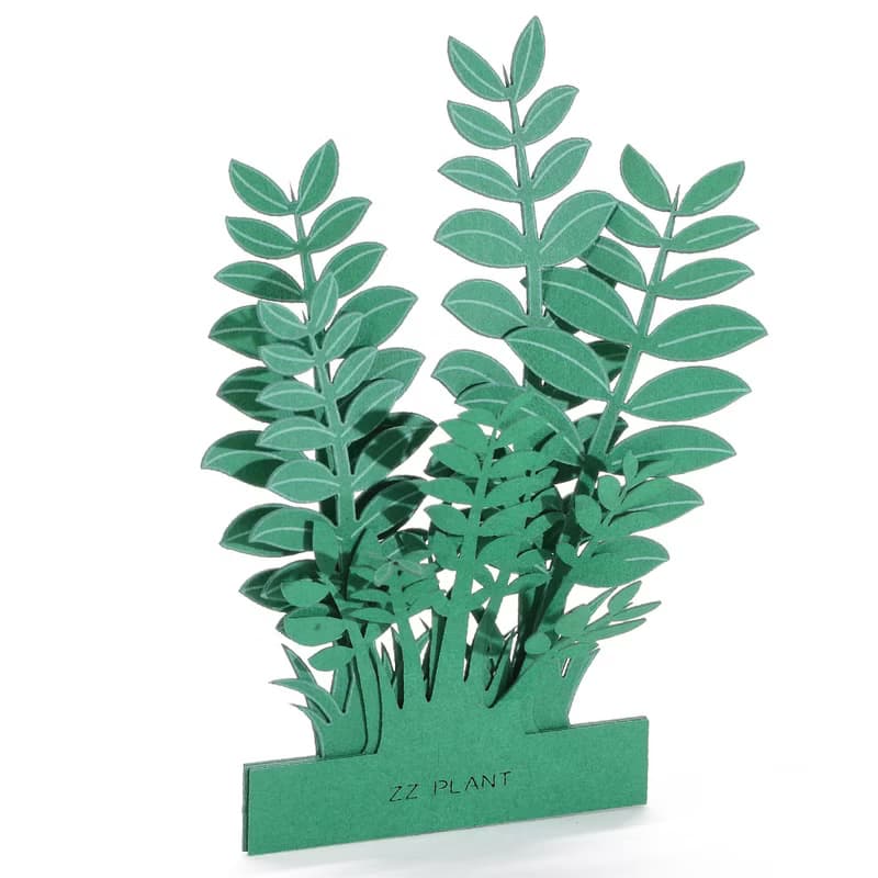 【立體植物貼紙】 ZZ Plant 美鐡芋 / 金錢樹 (605014) FingerART