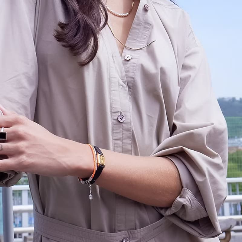 NCT PICK | LA LIGNE TWOSOME BRACELET_Orange Dot