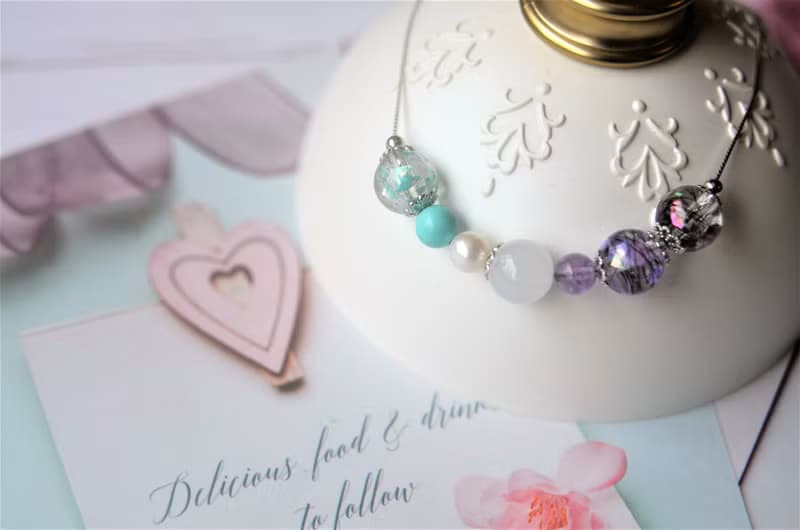 Birthstone - 自選誕生石與胎毛珠 925銀母乳飾品項鍊