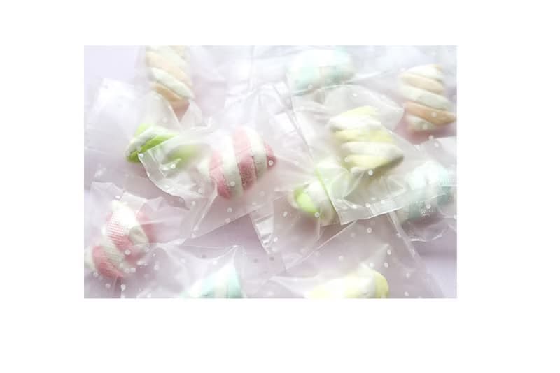 點點磨砂袋裝－花捲棉花糖單入 | 派對點心 慶生會 幼兒園獎品