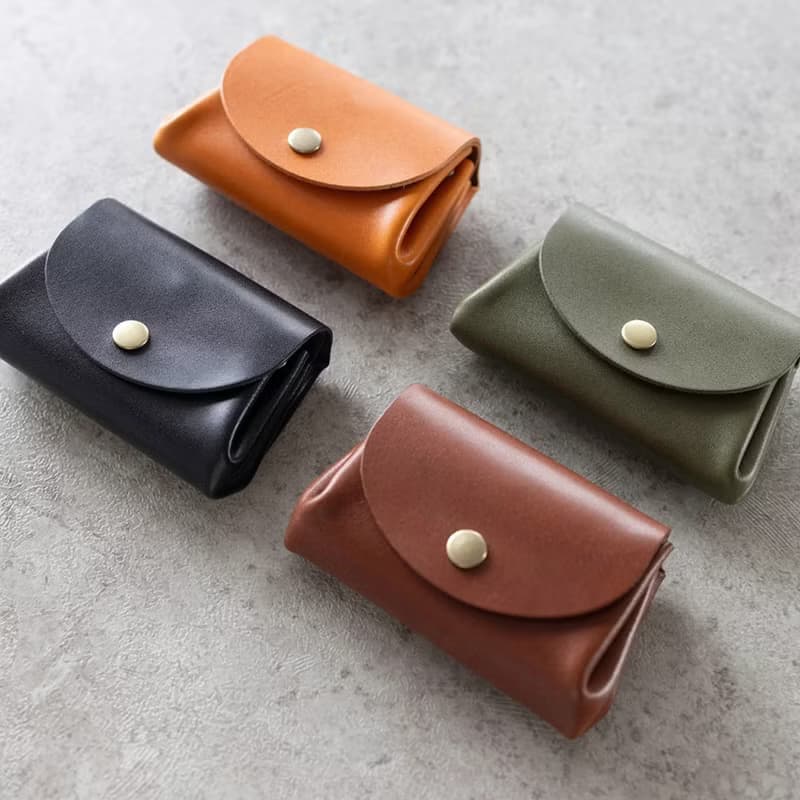 栃木皮革 滾滾小錢包 STATUSY 日本製 皮夾 短夾 卡片零錢包 真皮