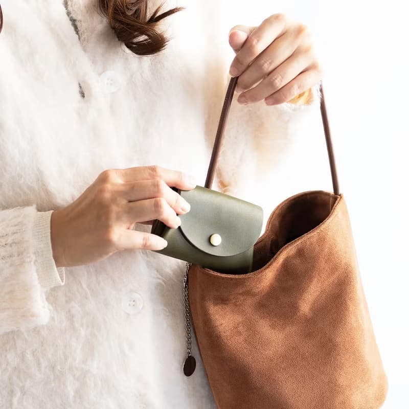 栃木皮革 滾滾小錢包 STATUSY 日本製 皮夾 短夾 卡片零錢包 真皮