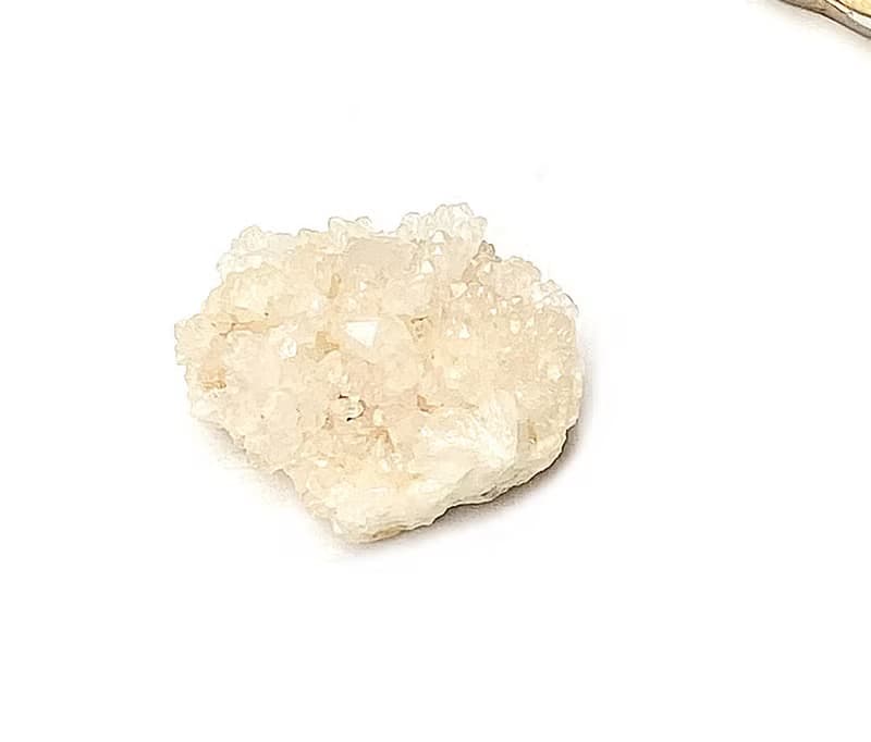 天然原礦黃皮白水晶白晶簇-居家 辦公室 療癒 擺件可消磁晶石飾品