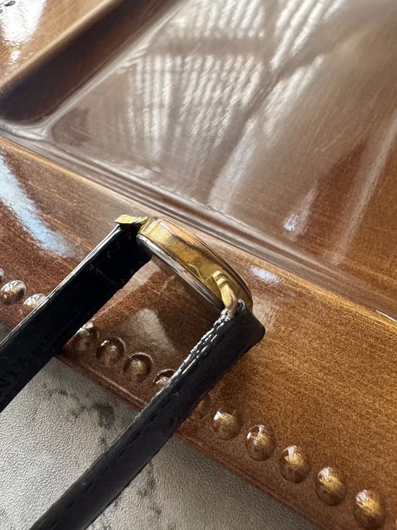 中古正品 Celine 蓆琳 石英真皮手表 古董錶 禮物