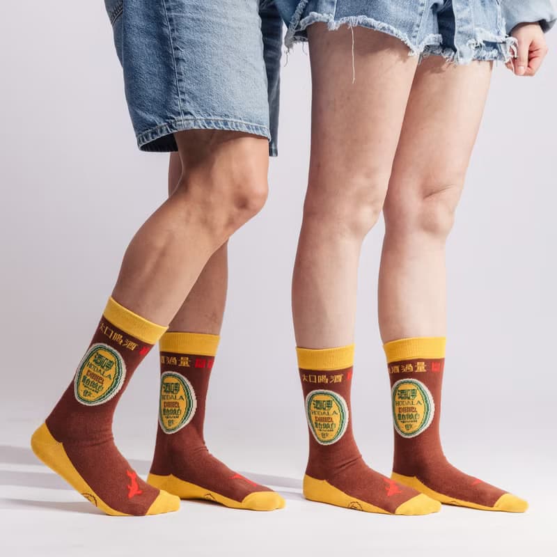 襪好台 Wow Taiwan Style Socks - 啤酒 - 男 女　畢業禮物推薦