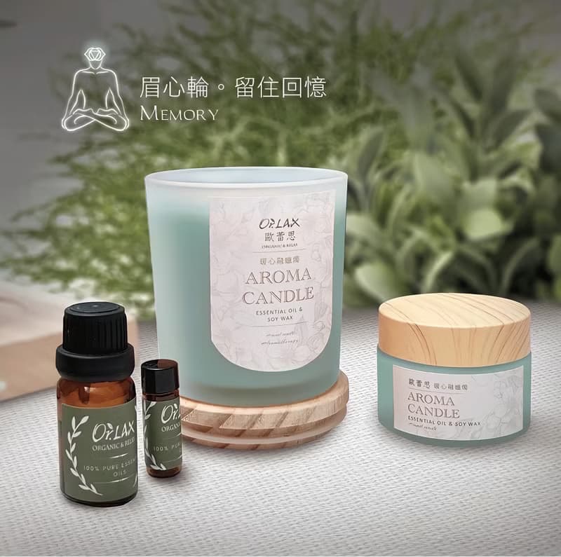 Orlax花香氣天然精油蠟燭